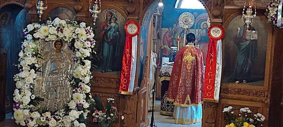 Ο εορτασμός του Αγίου Γεωργίου στον ομώνυμο Ι.Ν. Αγίου Γεωργίου Μακρυγιάννη 