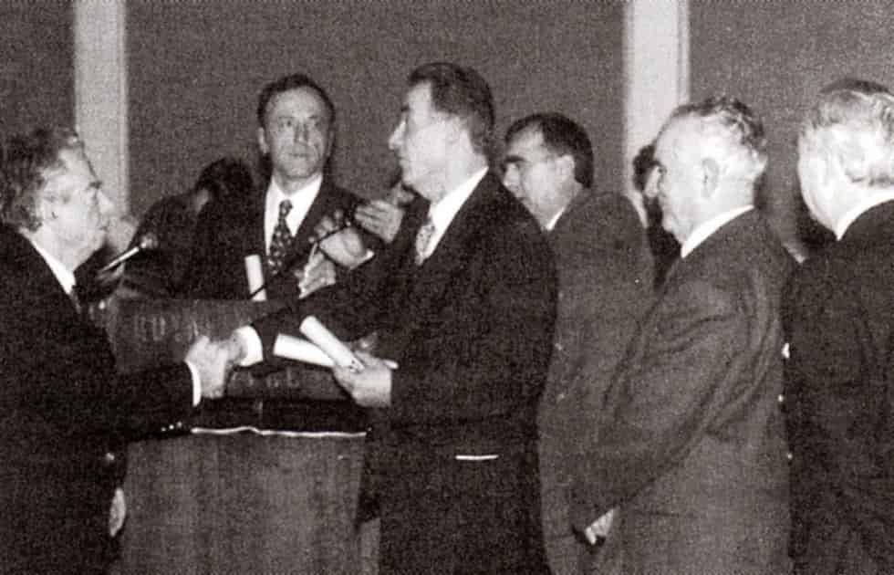 Ο Σύνδεσμος  Αποστράτων Αξιωματικών Χωροφυλακής και ΕΛ.ΑΣ. ετίμησε τους πρωτεργάτες του1998-26-1