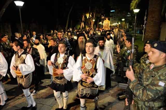 Επέτειος Εξόδου Μεσολογγίου 189η  Κυριακή των Βαίων 5-4-2015 
