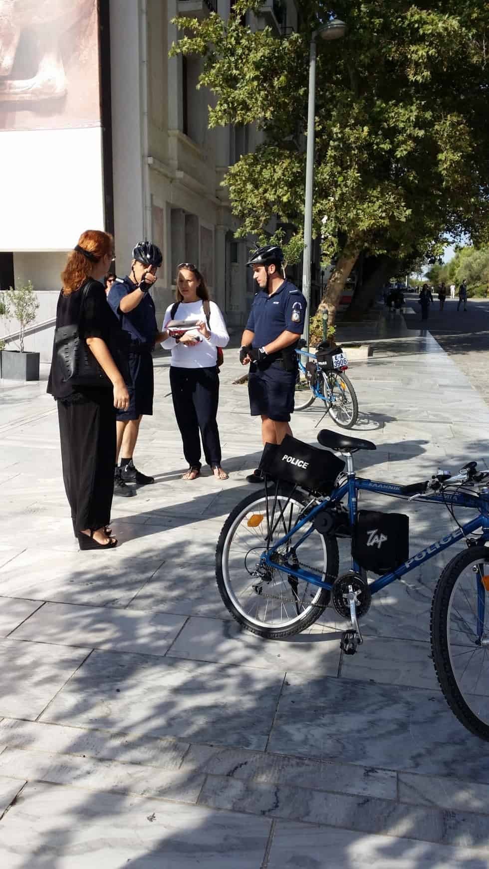 Περιπολίες αστυνομικών με ποδήλατα