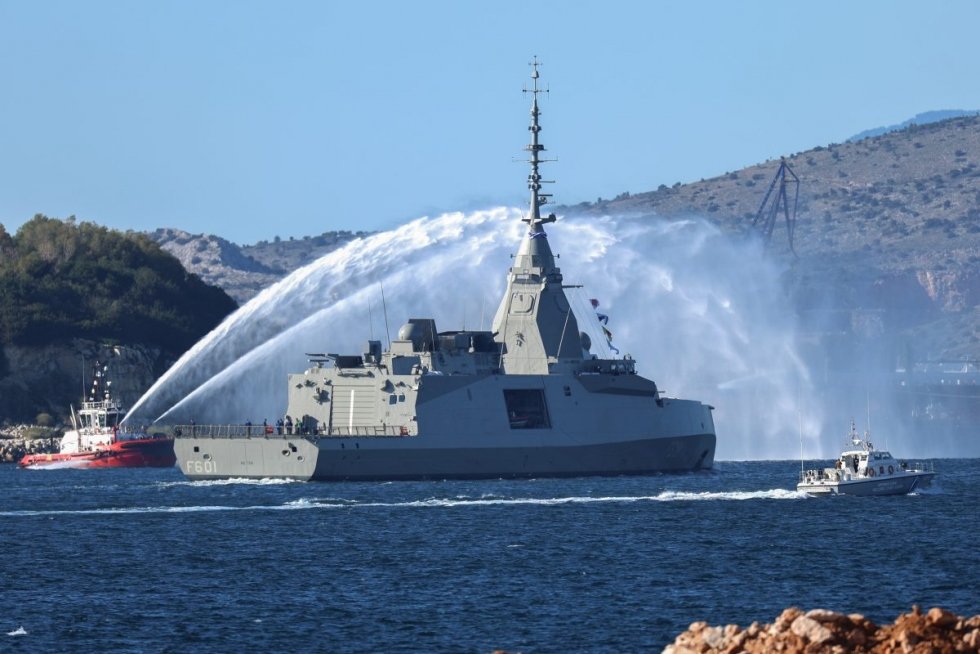  Η Ελλάδα υποδέχθηκε την πρώτη φρεγάτα Belharra, «Κίμων» 