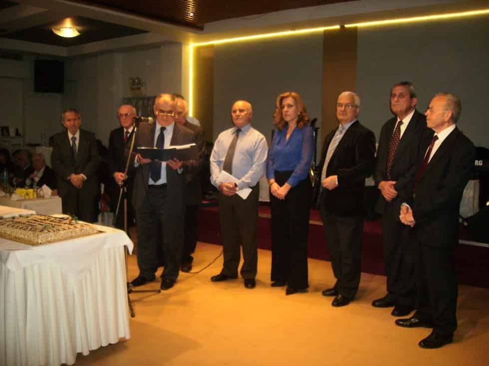 Κοπή Πρωτοχρονιάτικης Πίτας 2016 Συνδέσμου Αποστράτων Σ.Α. Ηλιούπολης 