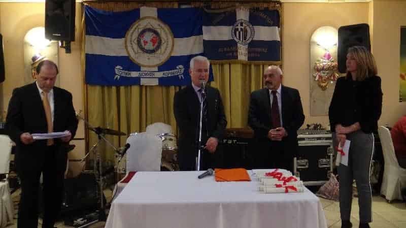 Ετήσιος Αποκριάτικος χορός Ένωσης Αποστράτων Σ.Α. Ν. Κορινθίας  και η  ΙΡΑ ΤΔ Τοπική  Κορινθίας