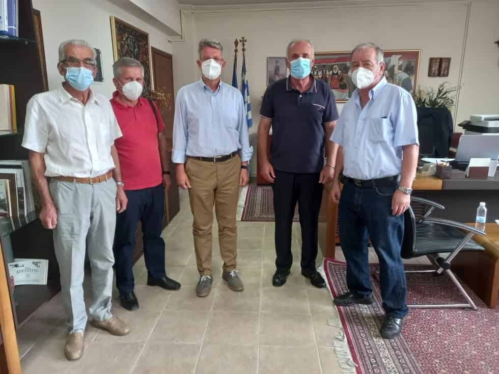 Επίσκεψη του Σ.Σ.Α.Σ.Α. Ν. Φλώρινας στον Αντιπεριφερειάρχη  Φλώρινας 