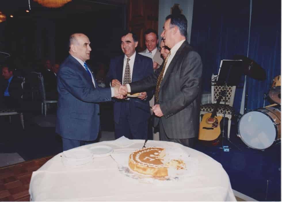 Κοπή Πρωτοχρονιάτικης Πίτας 1999
