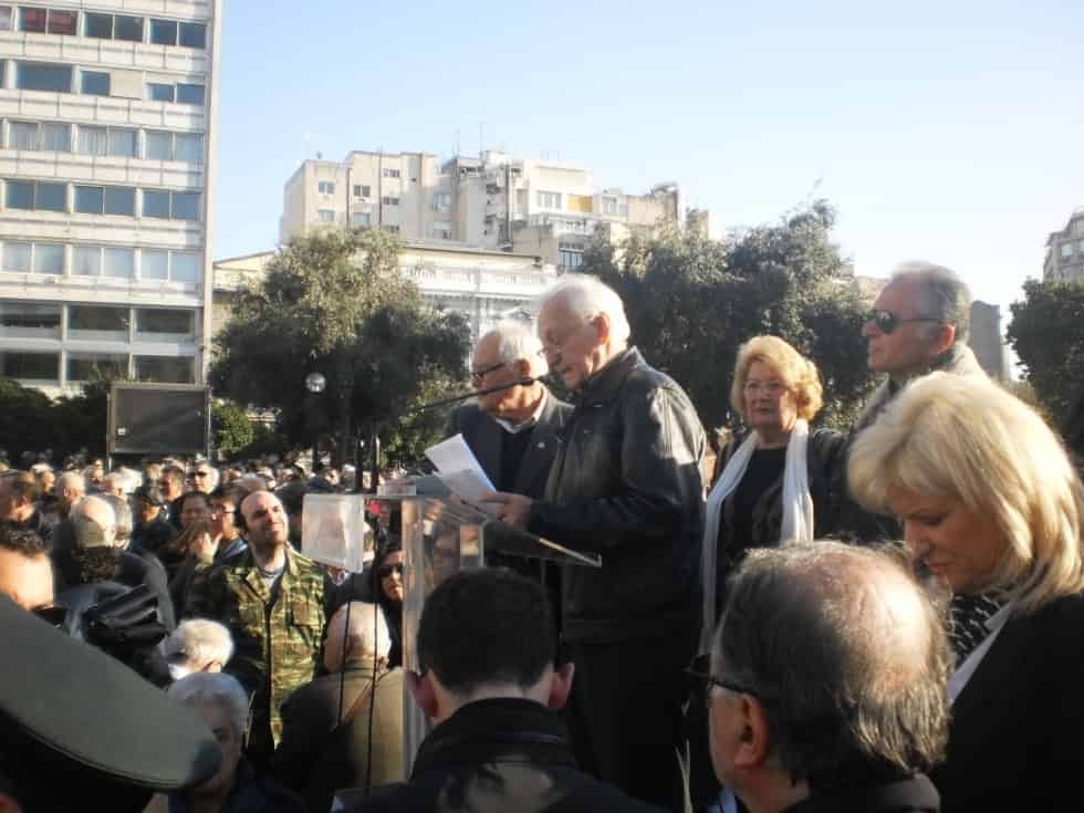 Συγκεντρώσεις διαμαρτυρίας Αποστράτων Ε.Δ. & Σ.Α.9-3-2013