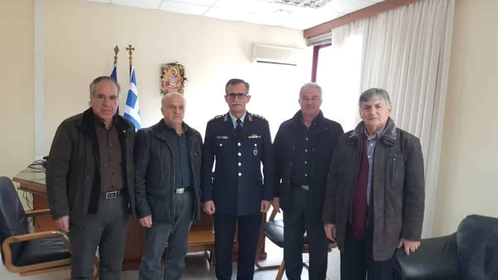 Εθιμοτυπική επίσκεψη του Σ.Α.Σ.Α. Ν. 'Αρτας στην Δ.Α. 'Αρτας