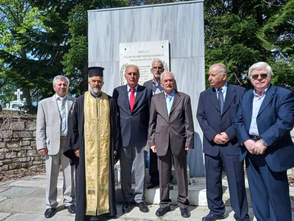 Ο Σύνδεσμος Α.Σ.Α. Ν. Φλώρινας τίμησε τους ηρωικώς πεσόντες του Σ.Χ. Νυμφαίου  Φλώρινας .