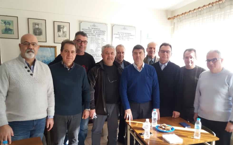 Επίσκεψη  μελών του Δ.Σ. της Π.Ο.Α.Σ.Α στον Σύνδεσμο Αποστράτων Χωροφυλακής &ΕΛ.ΑΣ. Ν Θεσσαλονίκης