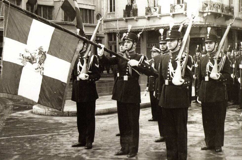 Η ΠΟΛΕΜΙΚΗ ΣΗΜΑΙΑ της  ΕΛΛΗΝΙΚΗΣ ΧΩΡΟΦΥΛΑΚΗΣ 